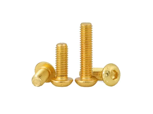 Copper Brass  Socket Round Head Bolts ISO7380