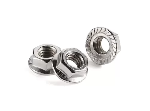 Stainless Steel Hex Flange Nuts