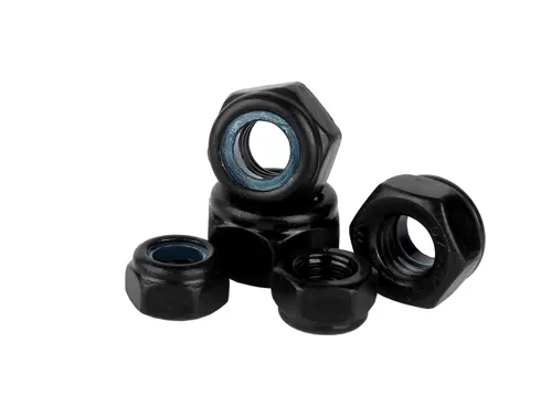 Black Oxide Nylon Lock Nuts