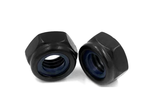 Black Oxide Nylon Lock Nuts