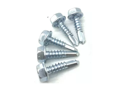 Zinc Plated Steel Hexagon Head Self-drillng Scrwes