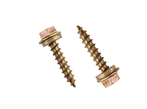 Yellow Zinc Hexagon Head Self-tapping Screws