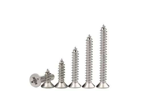 Stainless Steel CSK Flat Head Self-tapping Screws