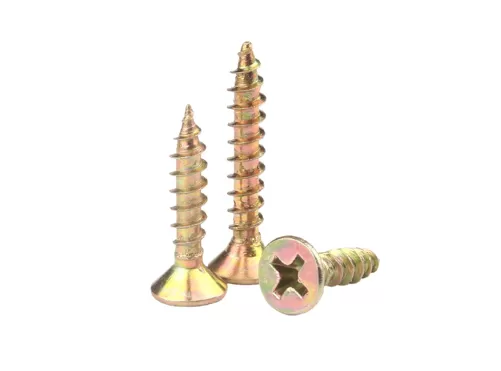 Color Yellow Zinc Plated Drywall Screws