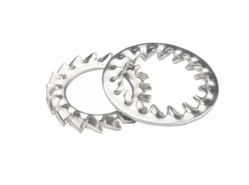 External Serrated Lock Washers