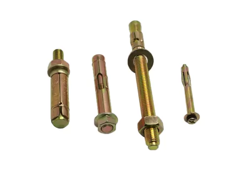 Yellow Zinc Plated  Wedge Anchor Bolts