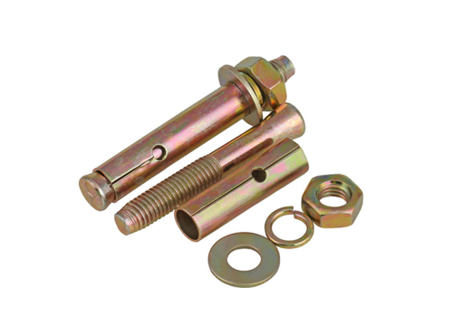 Yellow Zinc Plated Expansion Bolts