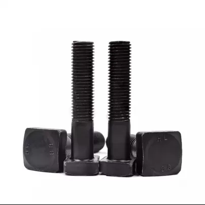 Black Square Head Bolts