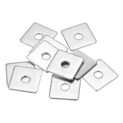 Square Bearing Plate Washers 304 Stainless Steel Flat Washer Hardware Fasteners